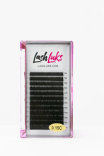 Load image into Gallery viewer, Mink Lashes 0.15 - Mixed Length Lash Luks 