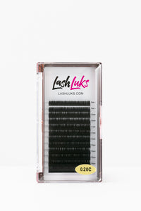 Mink Lashes 0.20 - Mixed Length Lash Luks 