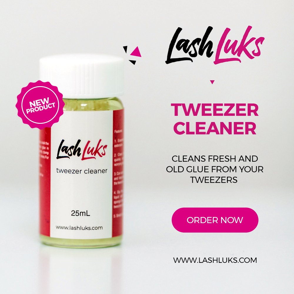 Tweezer Cleaner Lash Luks 